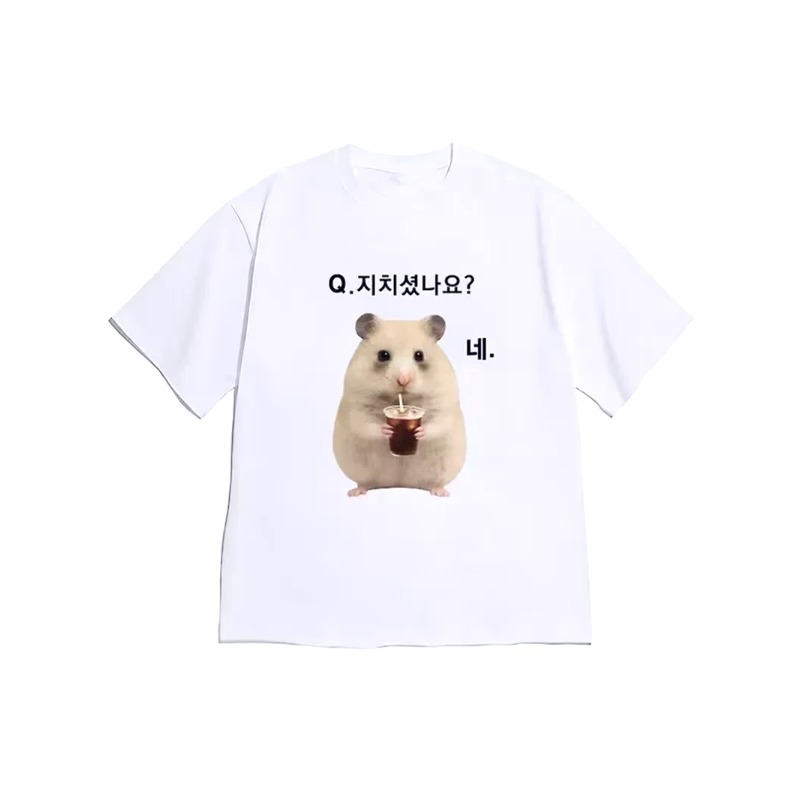 Korean Men Lifestyle - T-shirt coreana con stampa di un