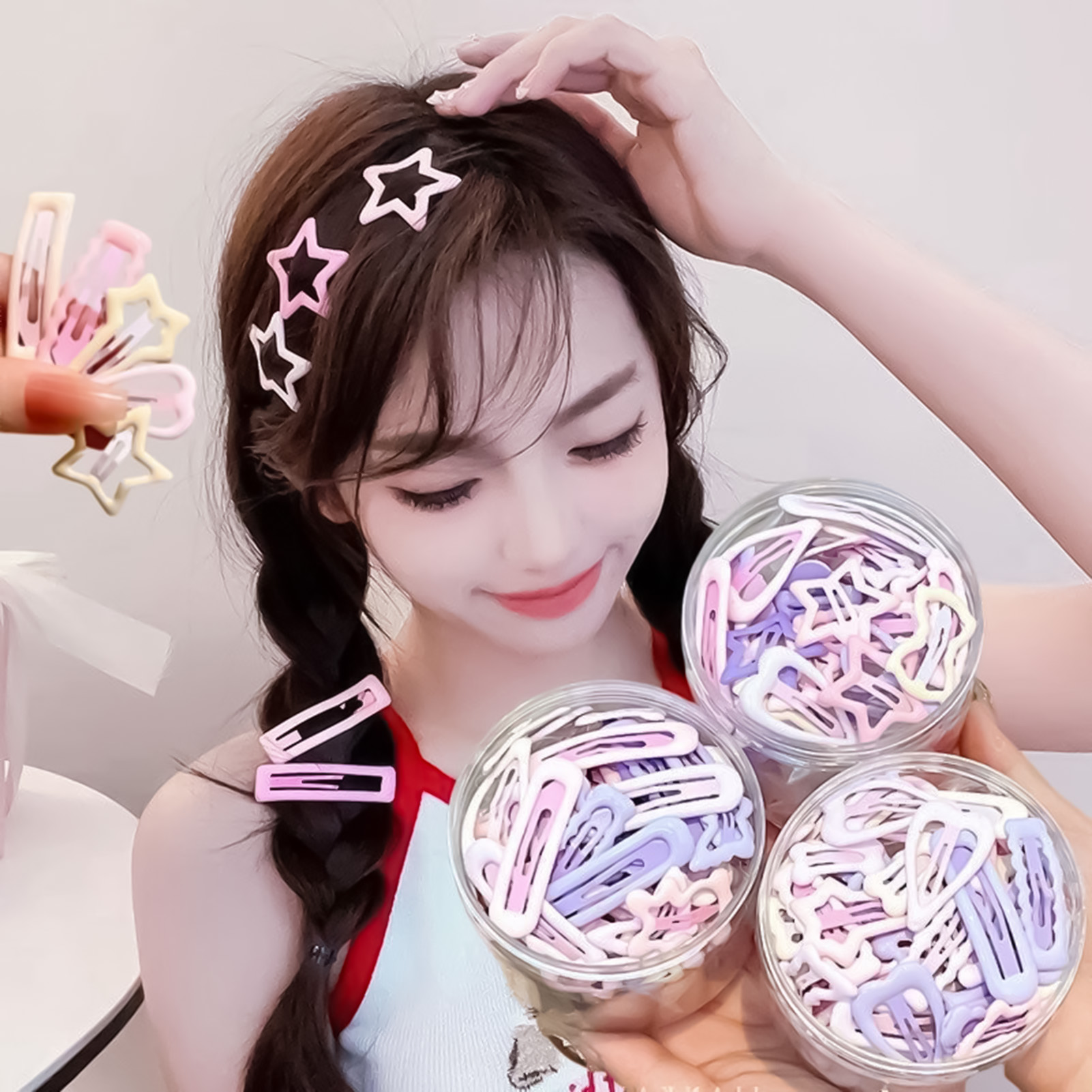 Lifestyle In Korean - 3 fermagli per capelli in stile