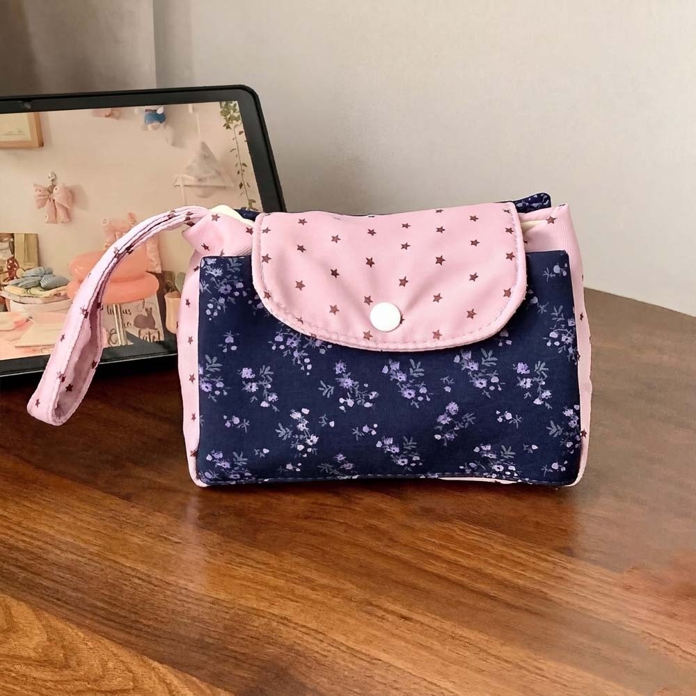 Borsa per il trucco con stampa - Lifestyle In Korean recensione e prezzo